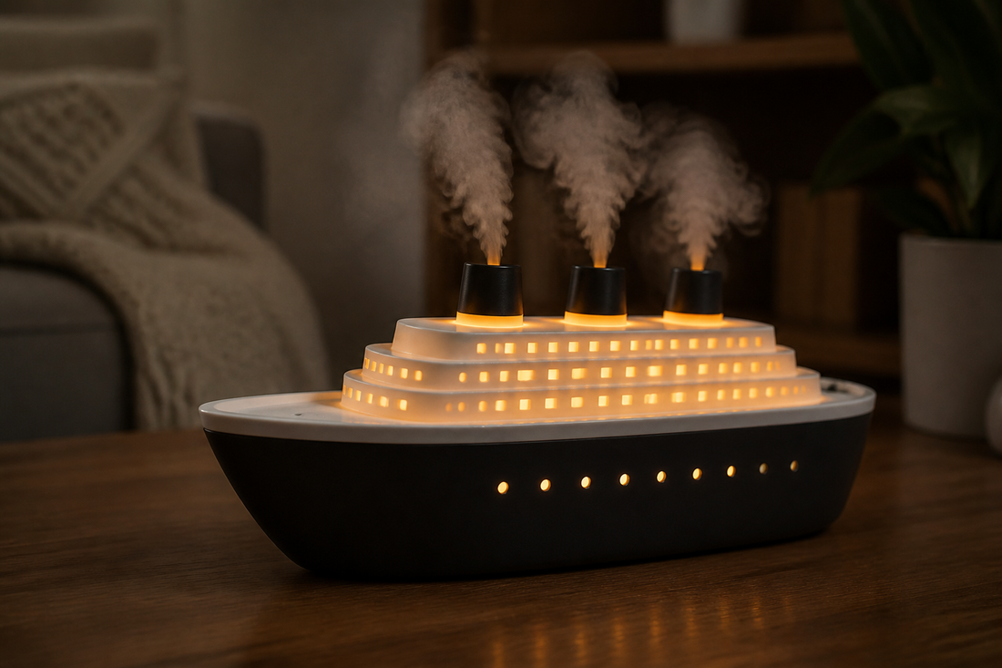 Transform Dry Air With A Retro Ship Diffuser Humidifier