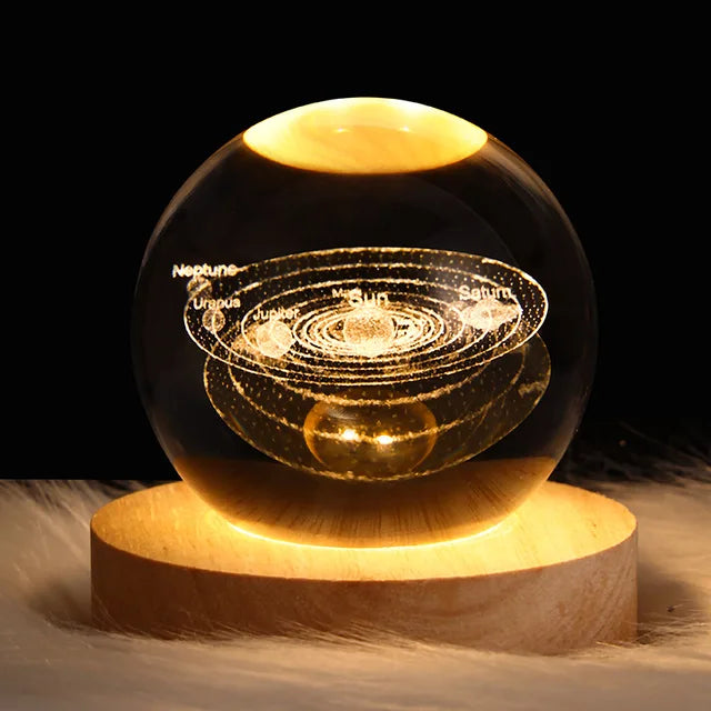 Cosmic Glow 3D Galaxy Lamp