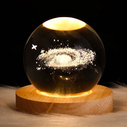 Cosmic Glow 3D Galaxy Lamp