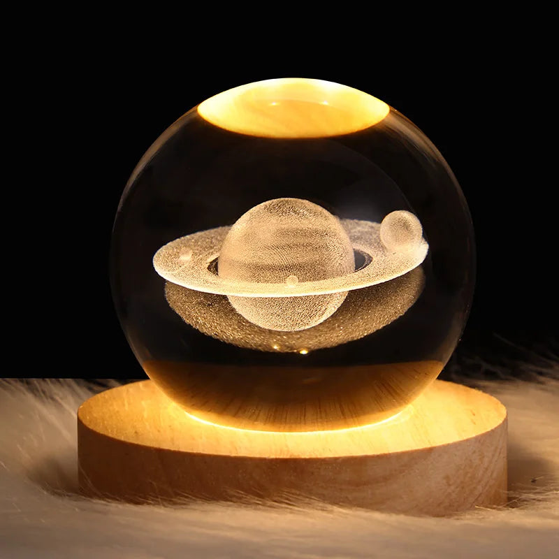 Cosmic Glow 3D Galaxy Lamp