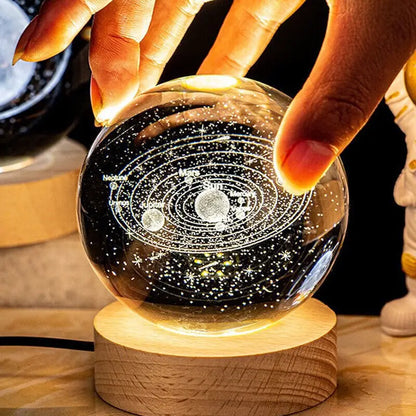 Cosmic Glow 3D Galaxy Lamp