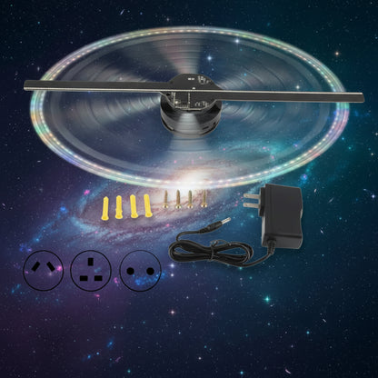 3D Hologram Fan 224 LED Light Beads